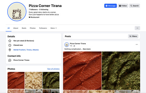 Pizza Massi Tirana pizza Consulting FB
